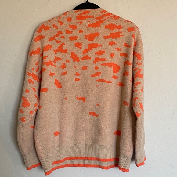 JODIFL Beige and Orange Patterned Sweater - Picture 5 of 5